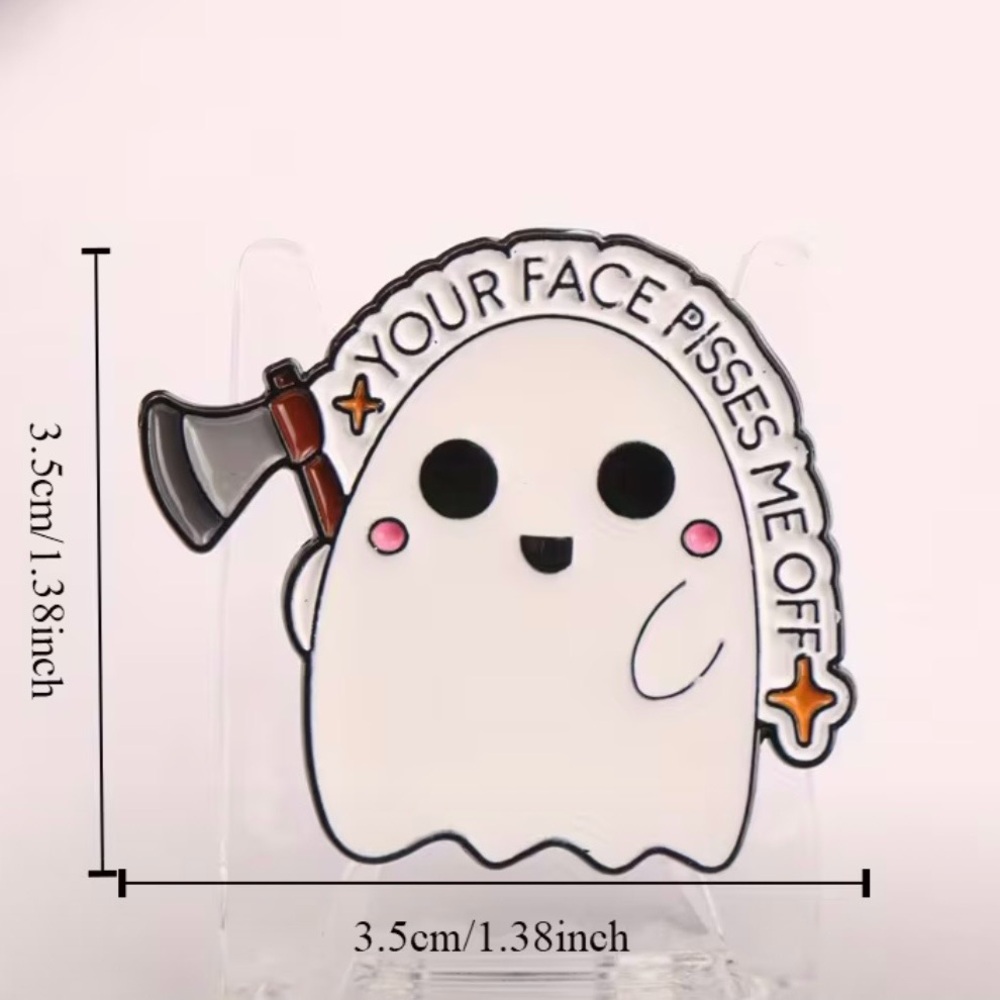 Ghost 👻 lapel pin - Picture 3 of 3